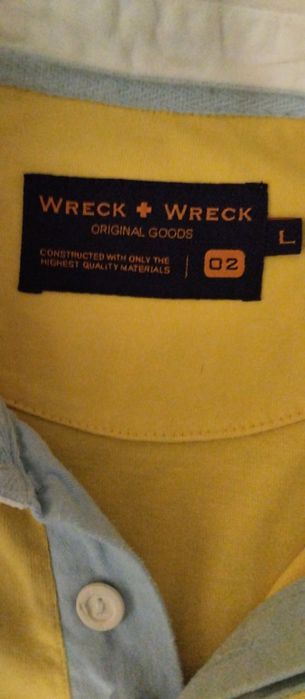 Sweat shirt amarela da Wreck+Wreck
