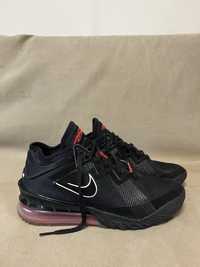 Оригінальні кросівки Nike LeBron 18 Low Black University Red