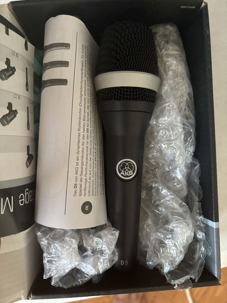 Microfone AKG D5 Dynamic