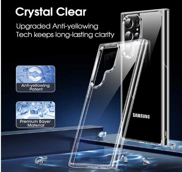 Plecki CASEKOO do Samsung Galaxy S23 Ultra bezbarwny