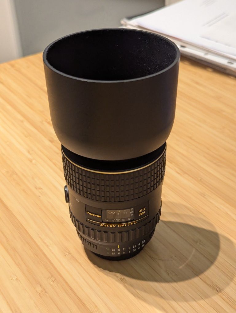 Tokina AT-X PRO D 100 2.8 macro Nikon F