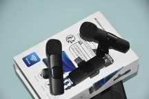 2 Microfones Lapela s/ Fio