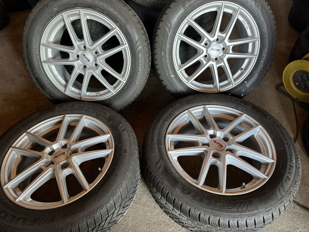 Оригинал литые диски  r 17 5/108 с резиной 235/55