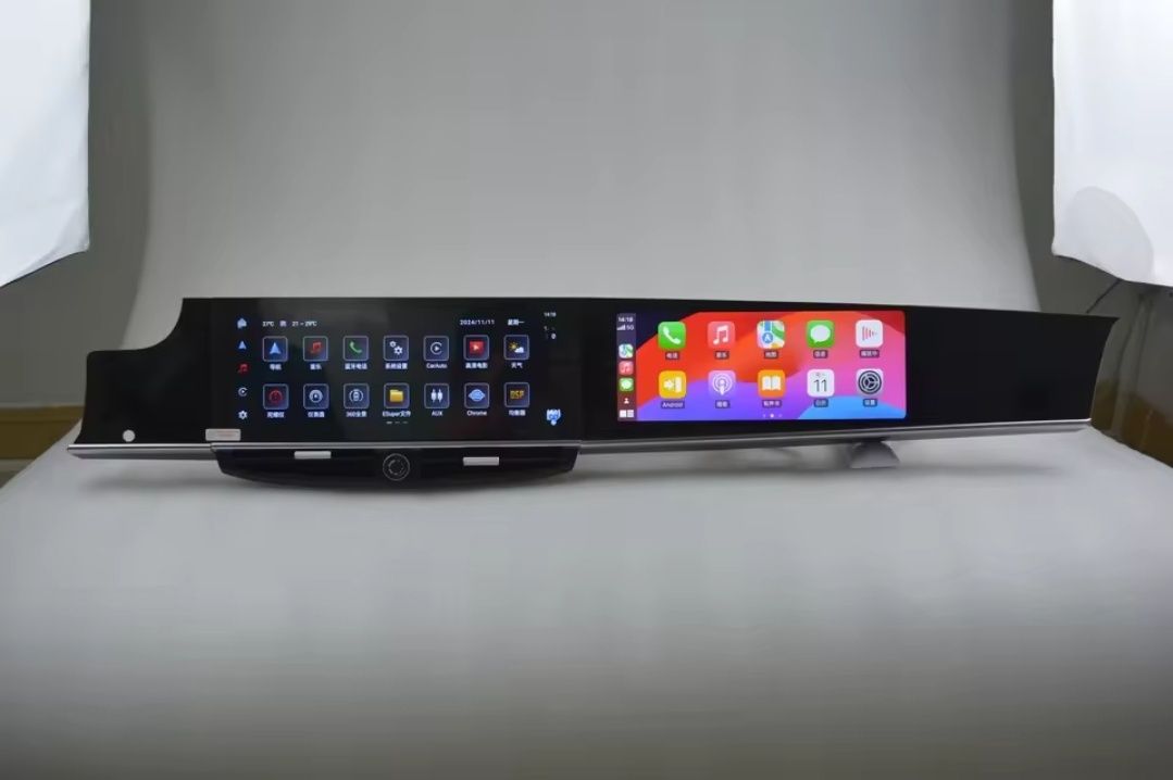 Rádio Porsche Panamera 10-16 Android 13 Duplo ecrã (Novo)