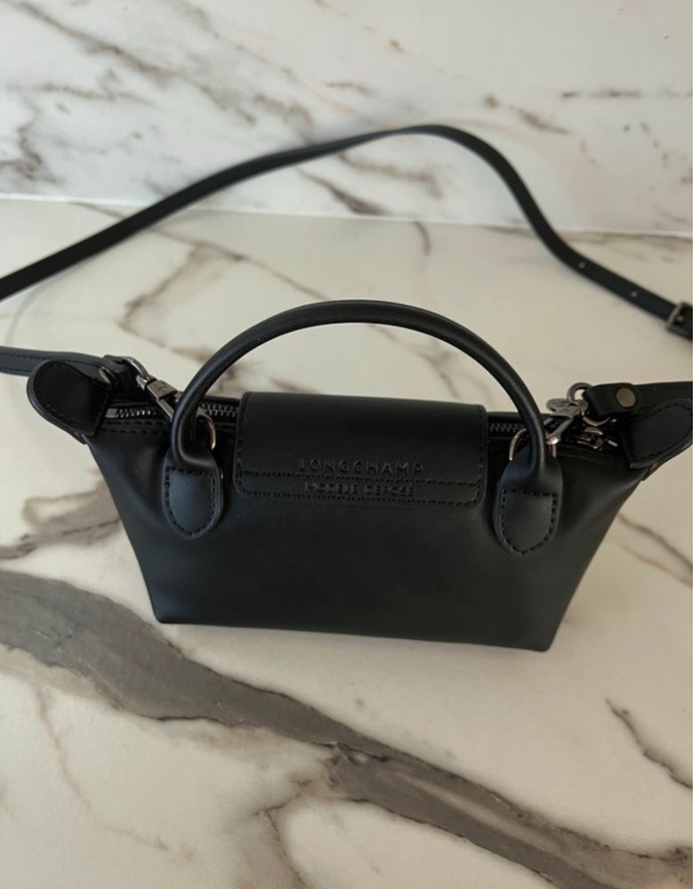 Torebka Longchamp La Pliege Xtra XS Black