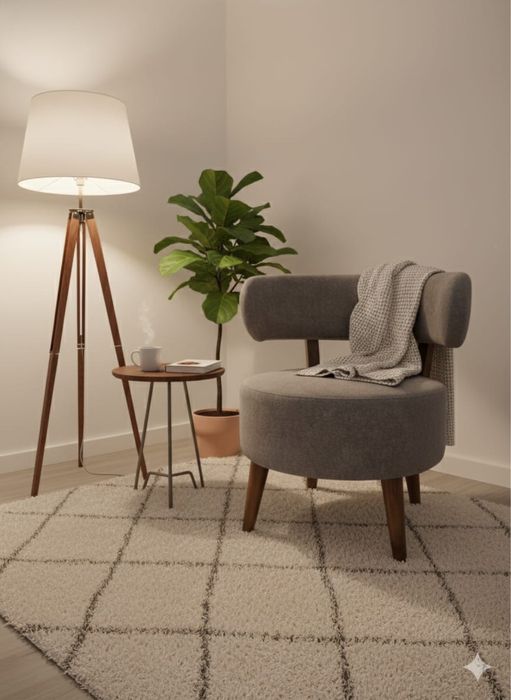 Pufa z oparciem krzesło fotel tapicerowane nowe wysyłka