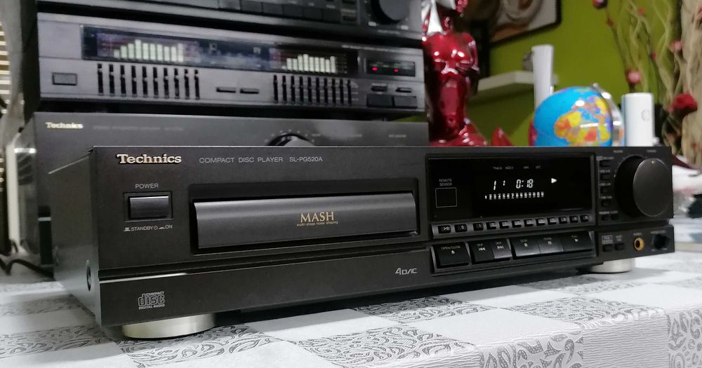 Leitor de CD Technics SL-PG520A, Em Excelente Estado