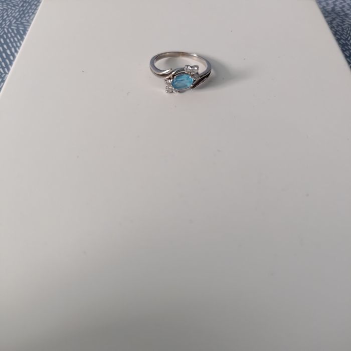 Pierścionek z białego złota - hipoalergiczny - Savicki