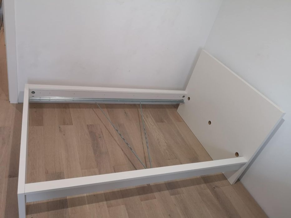 Rama oraz dno łóżka 120x200cm, Wszystko tak jak na zdjęciach. Opis