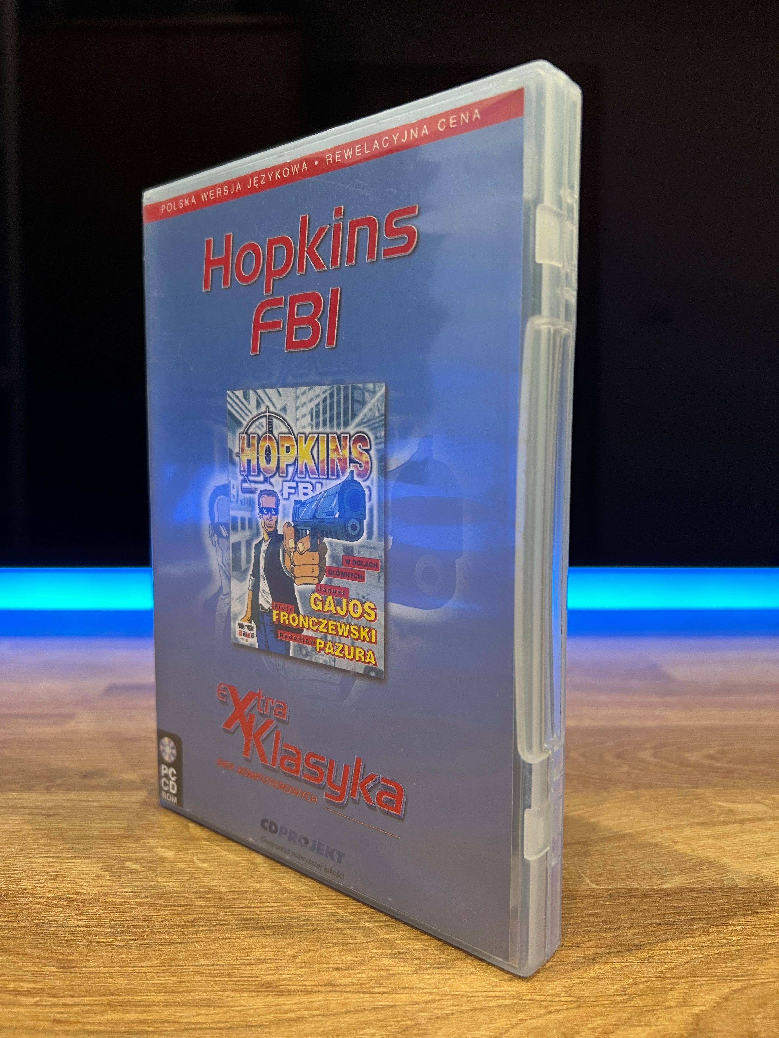 Hopkins FBI gra (PC PL 1998) polskie wydanie eXtra Klasyka