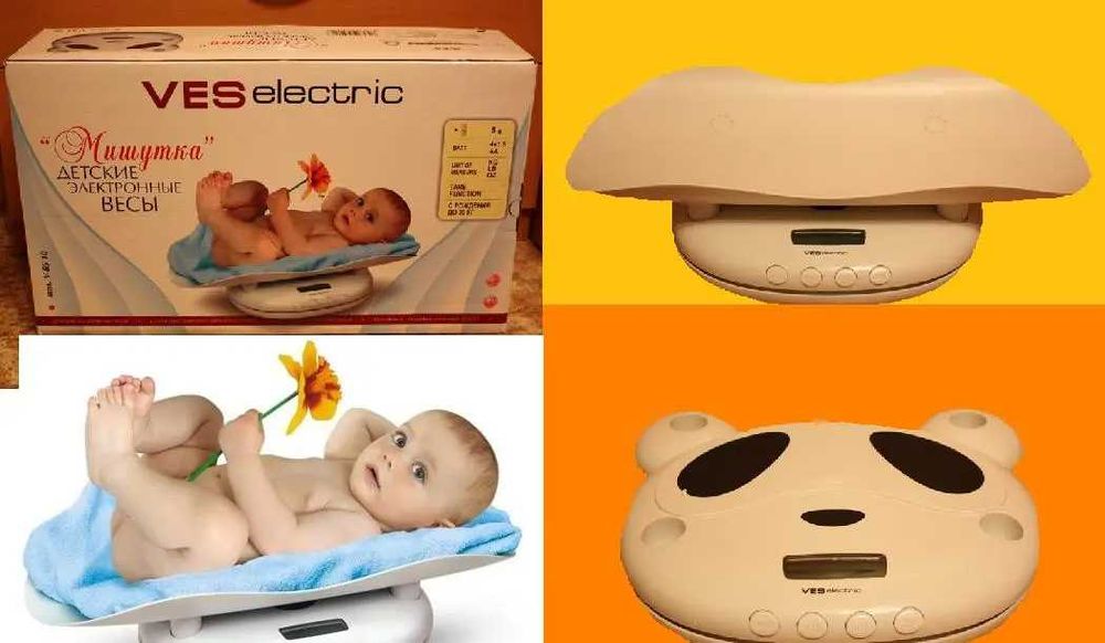 Весы Мишутка для новорожденных V-BS 10 до 30 кг