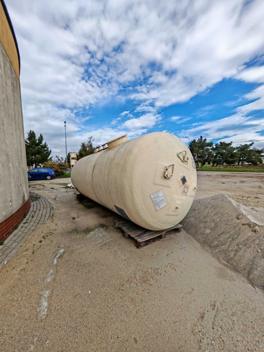 zbiornik 16000 l, (16m3) TWS z podporami