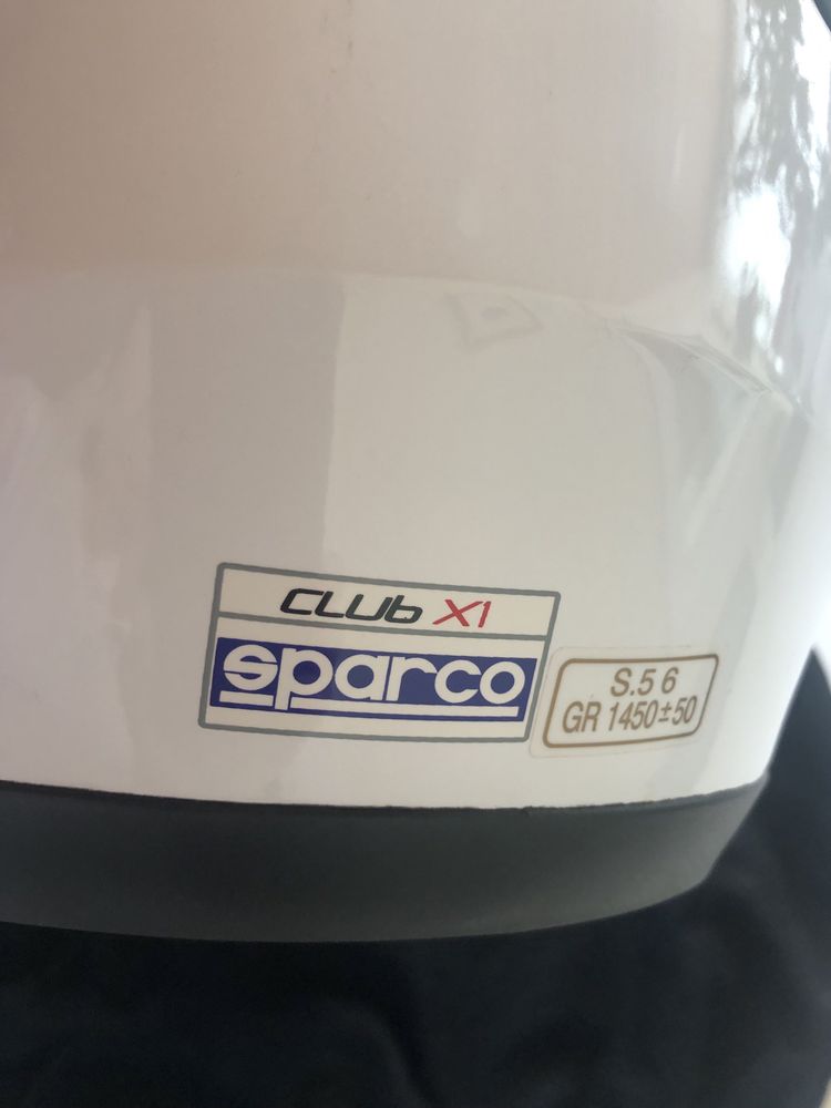 Capacete de Karting marca Sparco