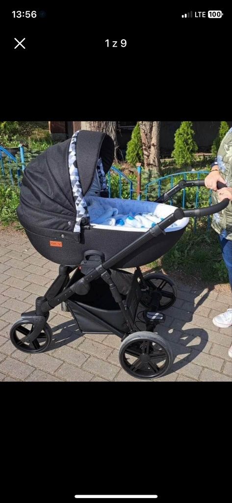 Wózek dziecięcy 2w1