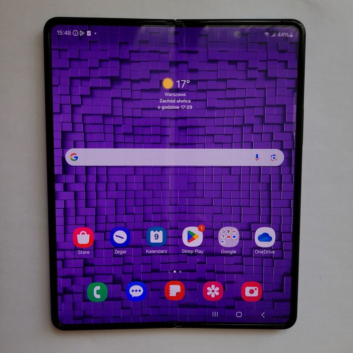 Smartfon Samsung Galaxy Z Fold 3 czarny Powystawowy fabryczna folia