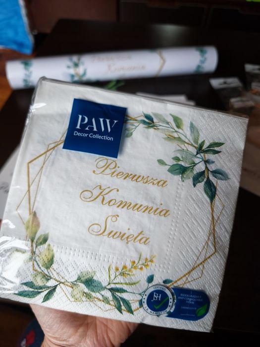 Dekoracje na I Komunię Świętą