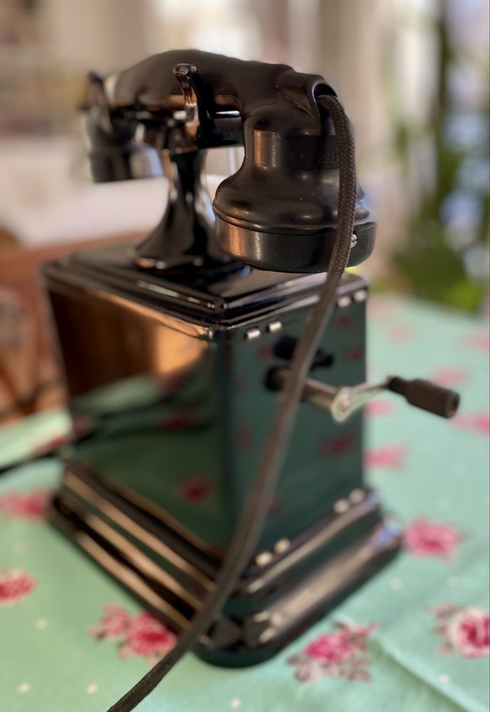 Telefone Antigo Manivela Décadas de 1910/30