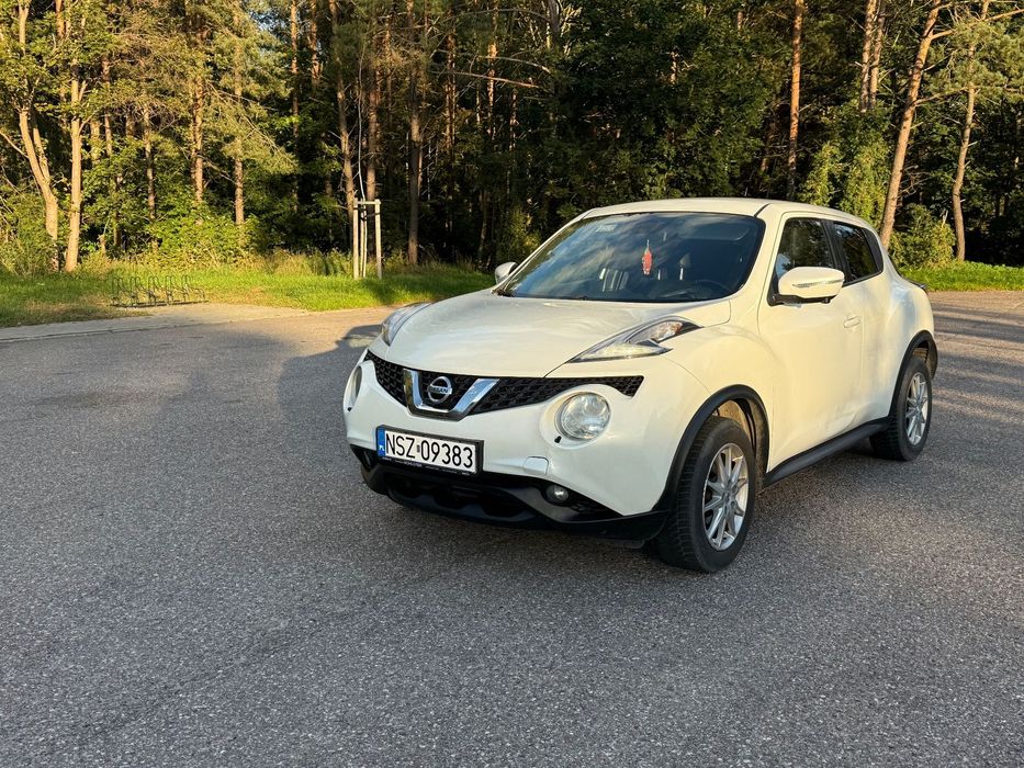 Nissan Juke Pierwsza właścicielka zadbany biała perła