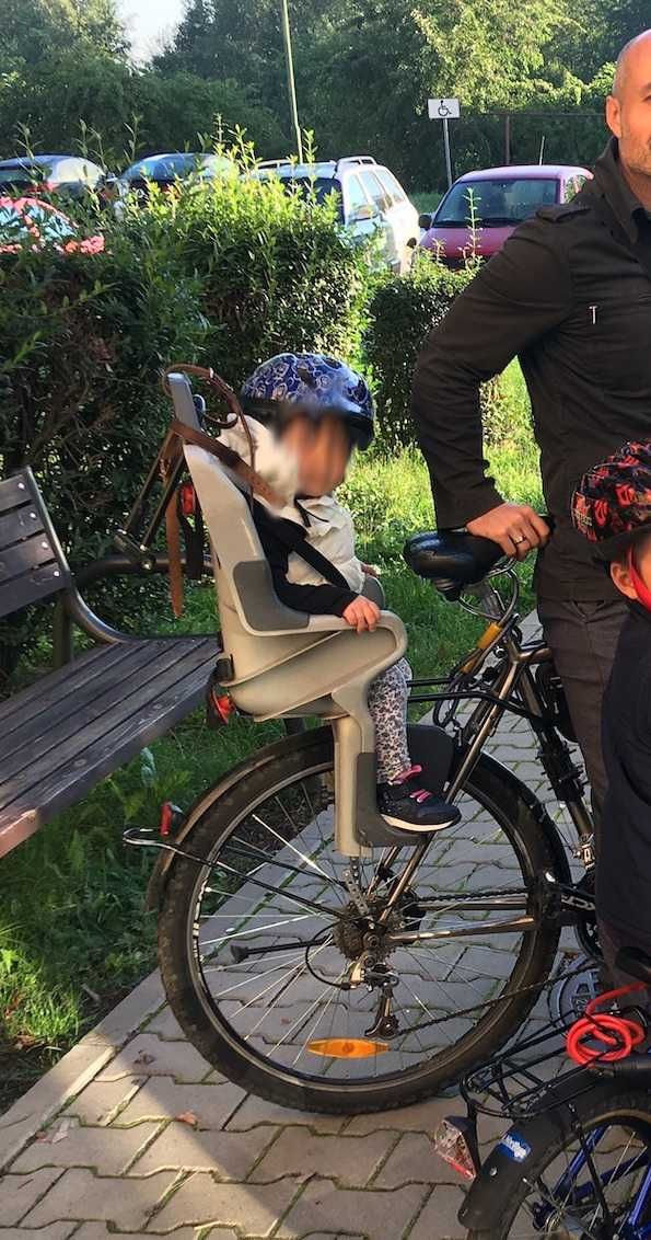 Fotelik rowerowy "Winther" dla dziecka