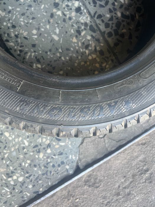 155/65r13 austone opona zimowa 1 szt bieznik 7mm jak nowa !