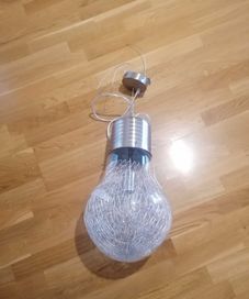 Lampa wisząca żarówka