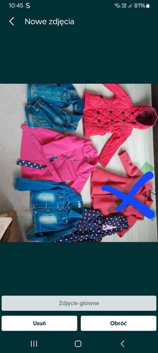 Zestaw kurtek na 4-5 lat