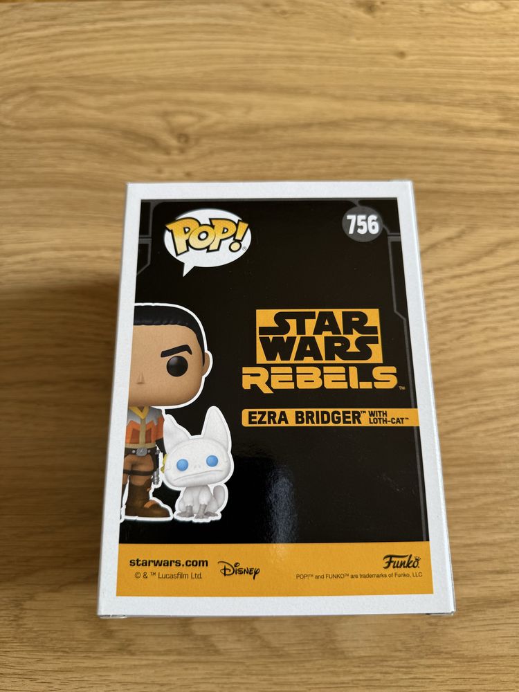Figurka Funko Pop! Ezra with loth-cat Star Wars Rebels Rebelianci