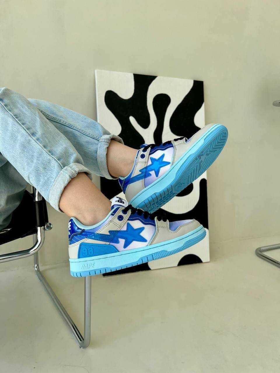 Кроссовки A BATHING APE BAPE Sta M2 Camo Blue