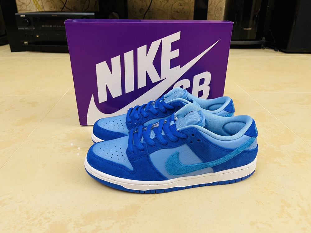 Кроссовки Nike SB Dunk Low Blue Raspberry Оригинал