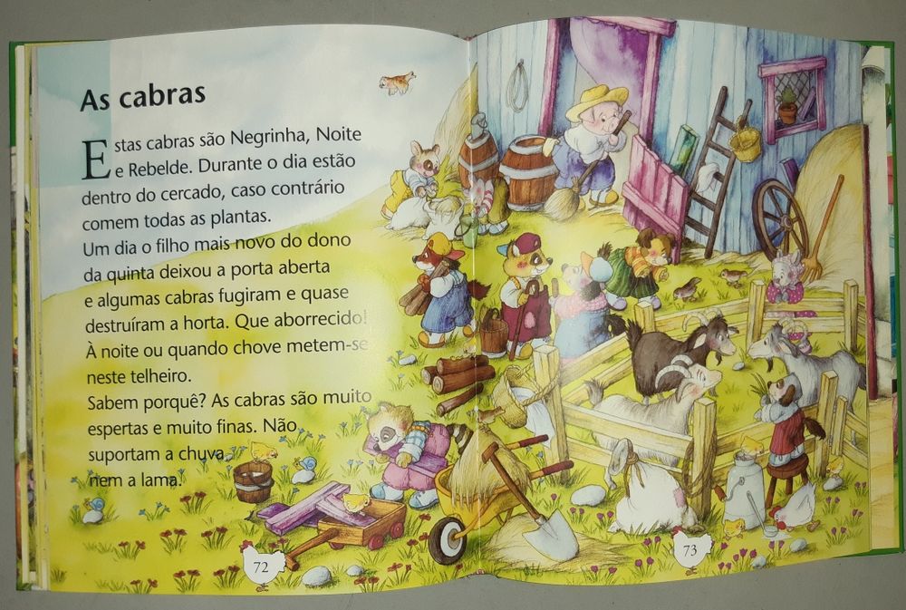 Livro '20 Histórias da Quinta', Coleção 'Já LEIO', Editora Girassol