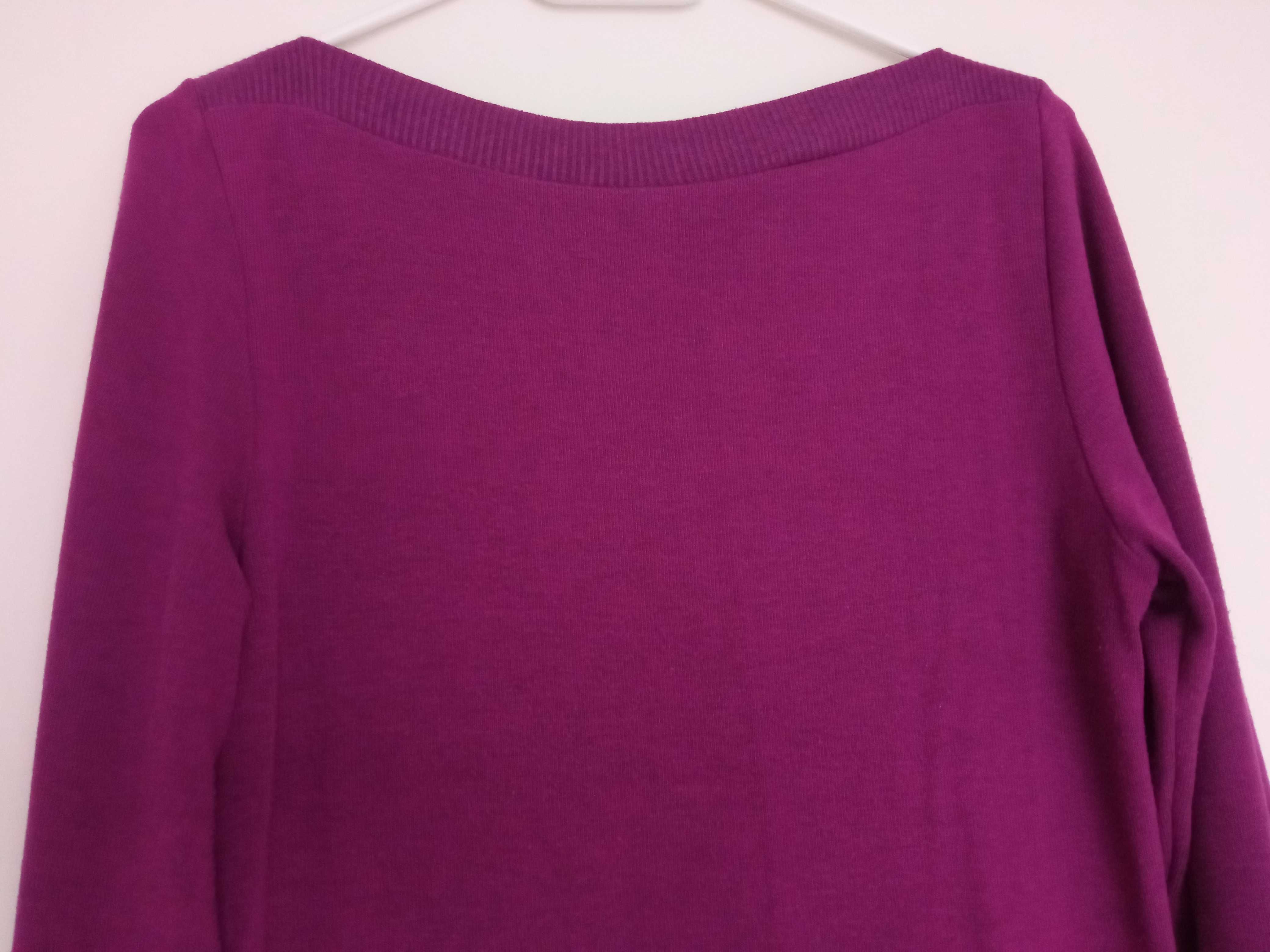 Krótka sukienka Lina Valia mini purpurowa fioletowa M 38 L 40 obcisła