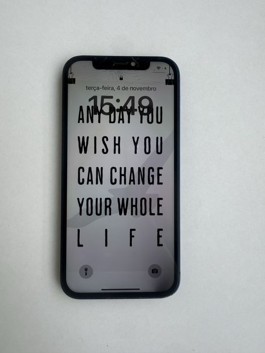 iPhone 12 — 64GB — Tudo OK (sem Face ID) — 125€