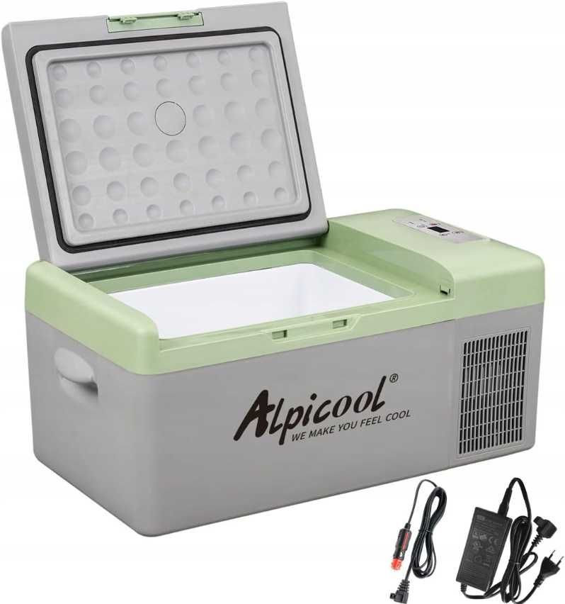 Lodówka Turystyczna 15L Alpicool Y-16 Przenośna Kempingowa USB 12/24 V