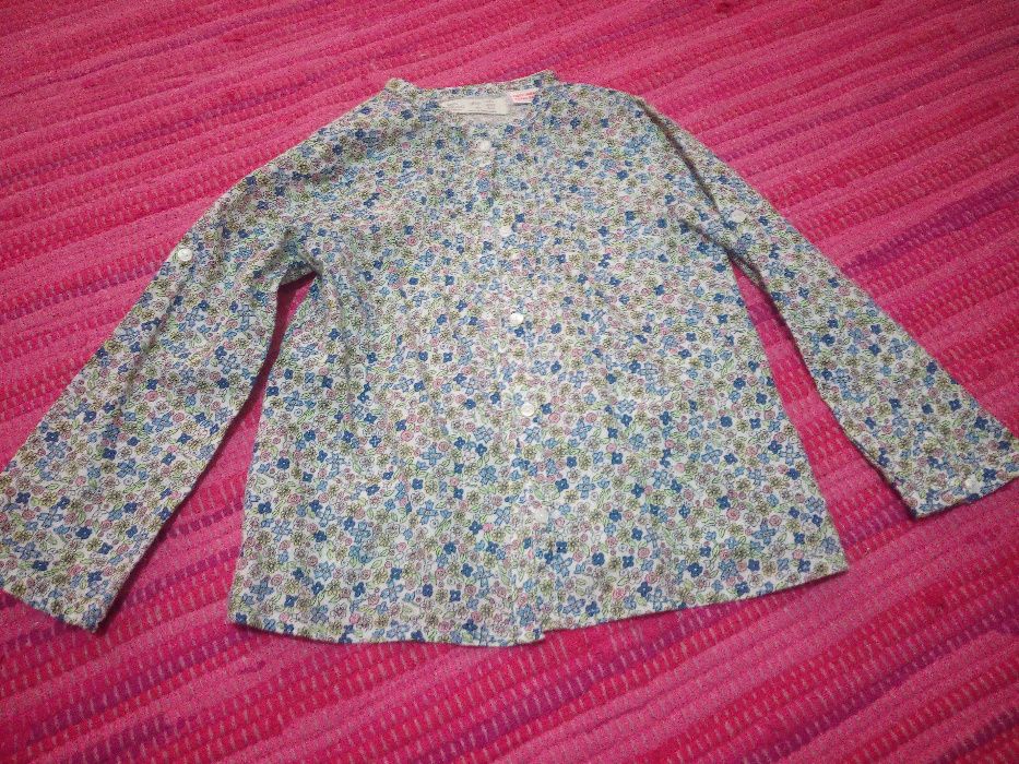 Camisa flores menina