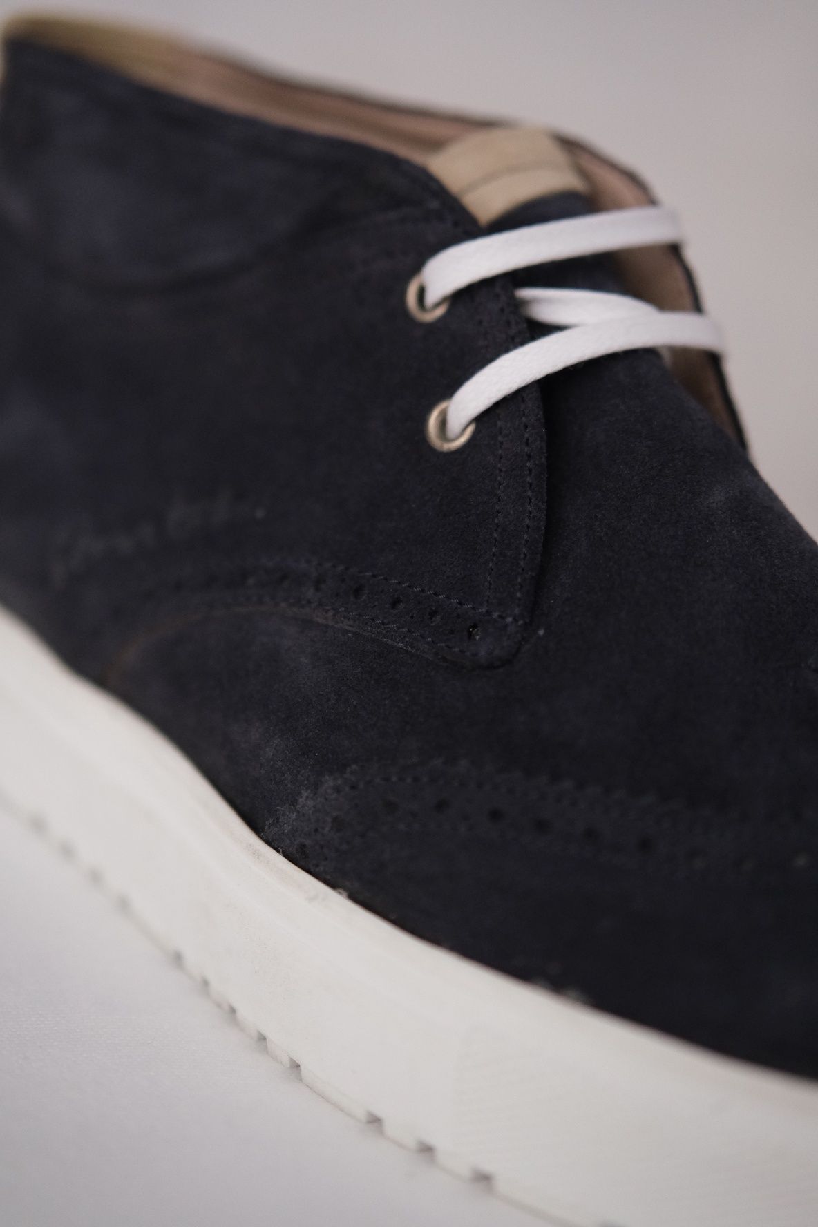 [Novas] Bota Camurça Azul Fabrico próprio