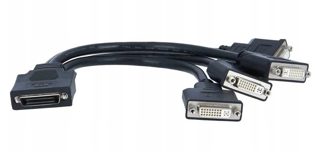 Kabel adapter Matrox 4x dvi KX30 KX-20 dual VHDCI