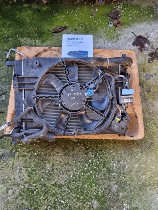 radiadores água, ac , termoventilador Renault Duster 1.5 2016