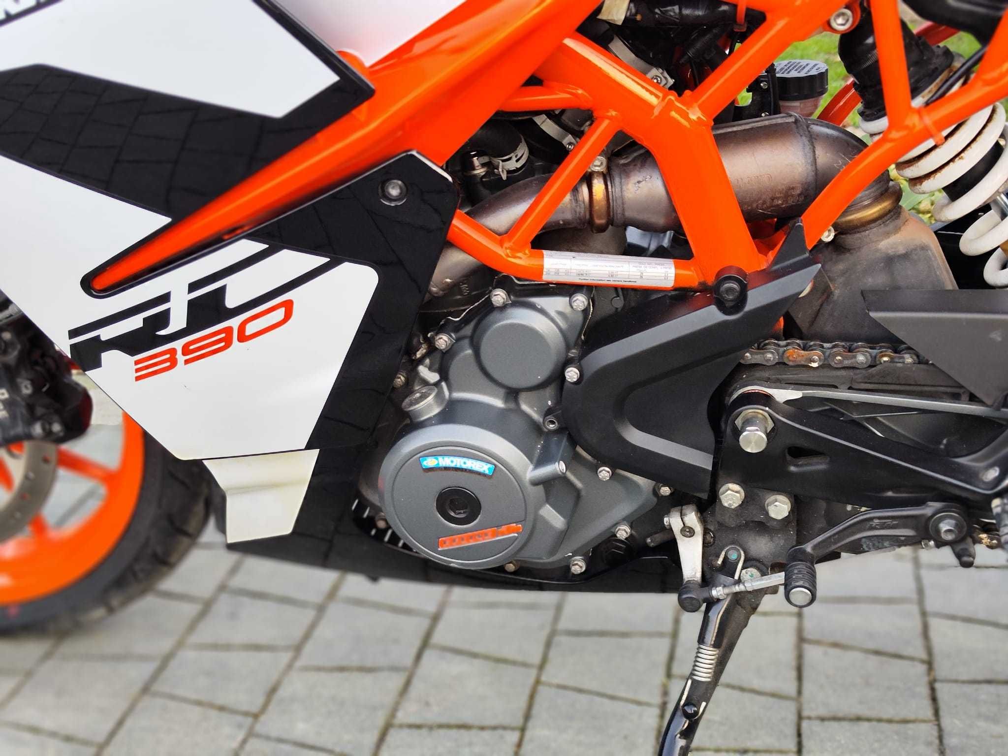 KTM RC 390 ABS Piękny Oryginał Zadbany 2018 r 11 tys k A2 / 35 kw