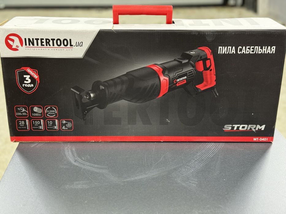 Сабельная пила Intertool WT-0401