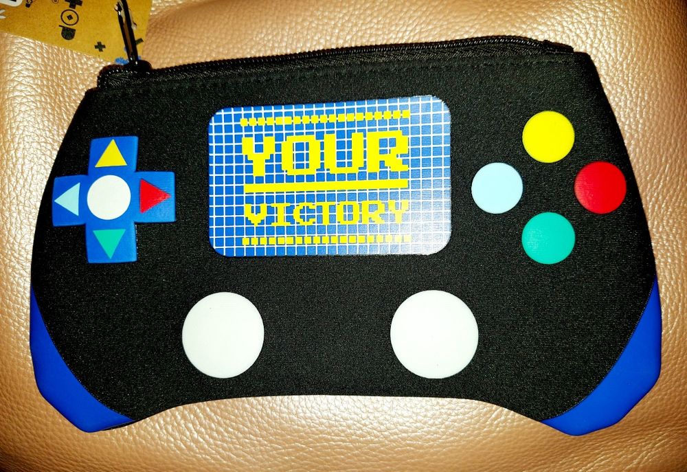 New! 19×10 см. пенал черный Your victory