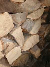 Drewno opałowe/kominkowe suche jesion, dąb, akacja drzewo