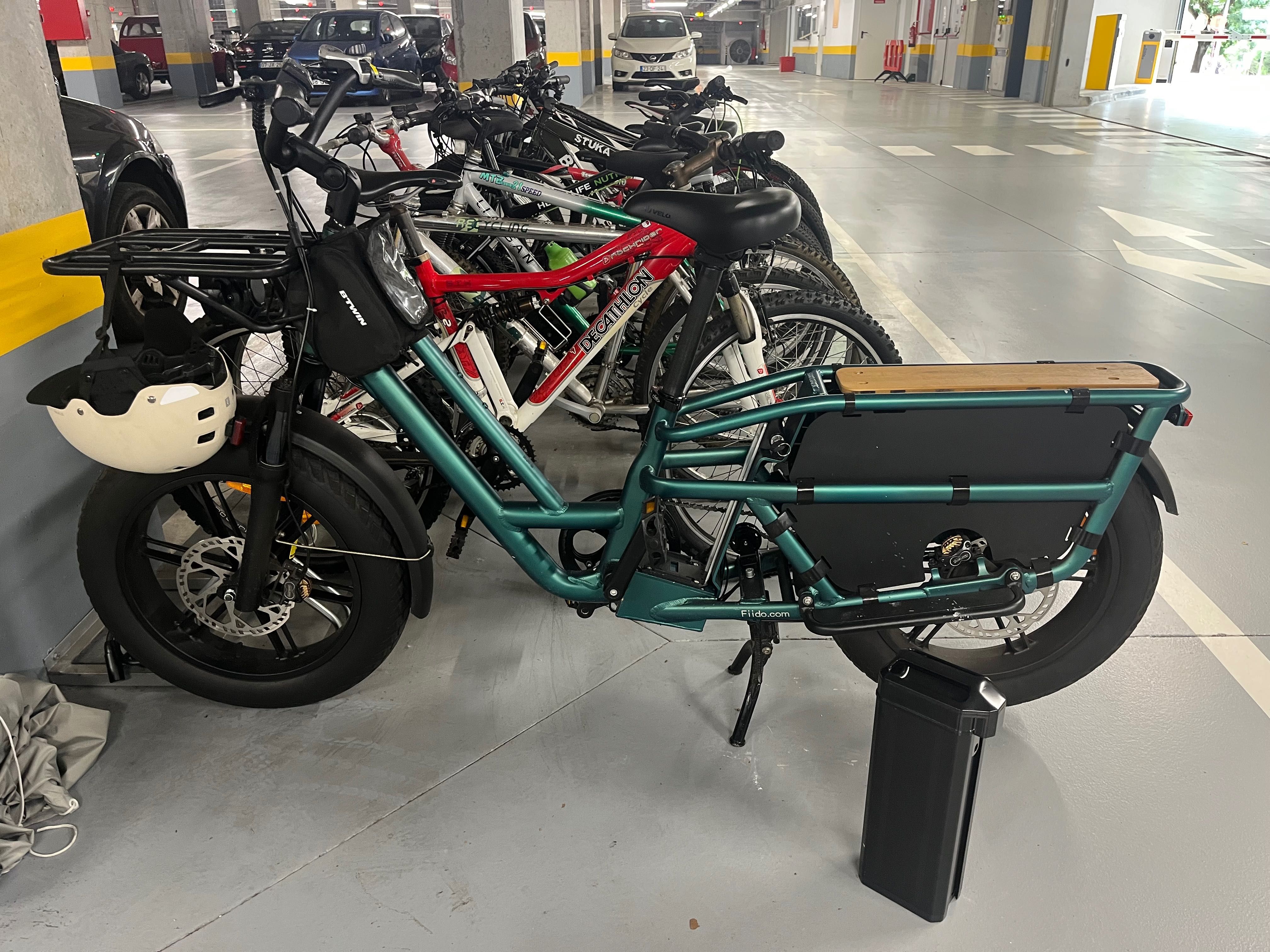 Bicicleta Elétrica Fiido Cargo Bike