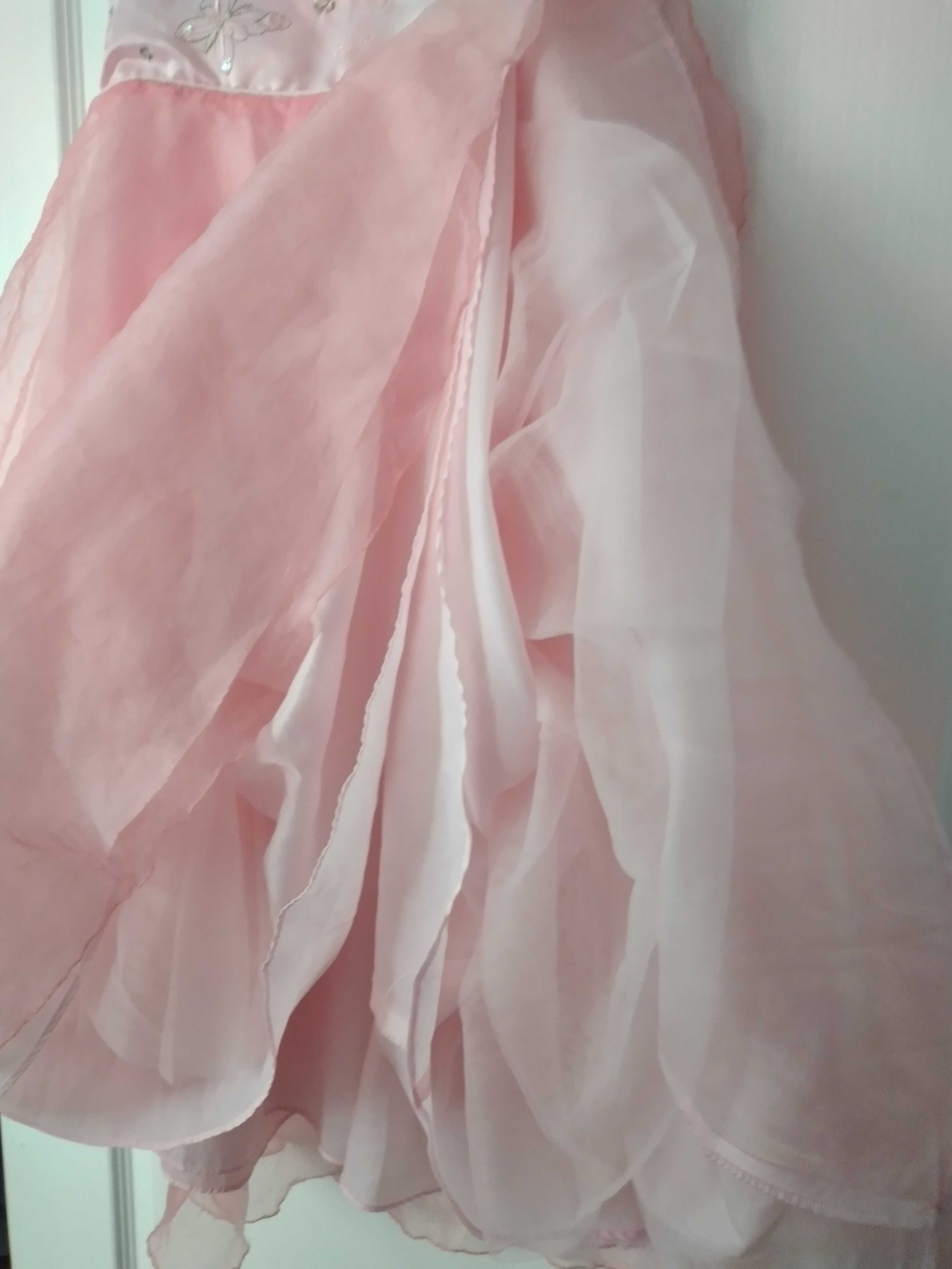 Balowa śliczna sukienka dziewczęca firmy George długa spódnica