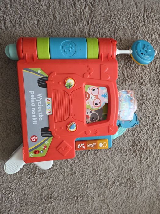 Fischer Price książka edukacyjna