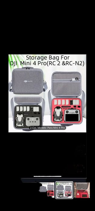 Mala drone  dji Mini 4 pro nova