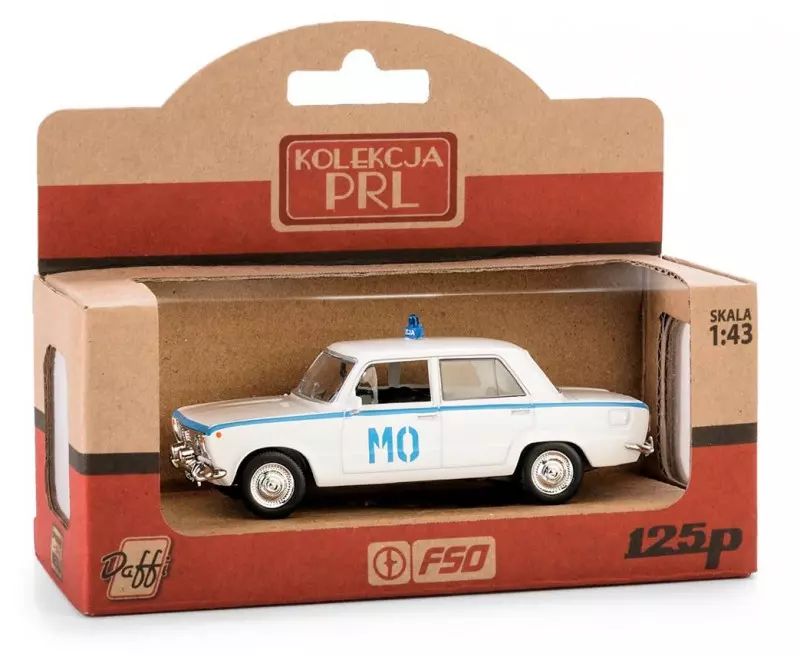 Kolekcja PRL-u. Fiat 125P, MO. Daffi
