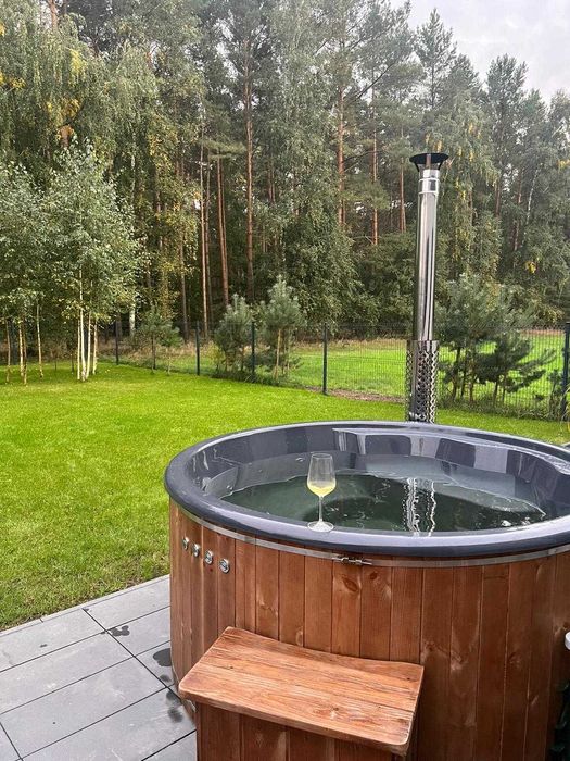 Luksusowa balia 225 cm z masażem i LED – relaks na wyciągnięcie ręki!