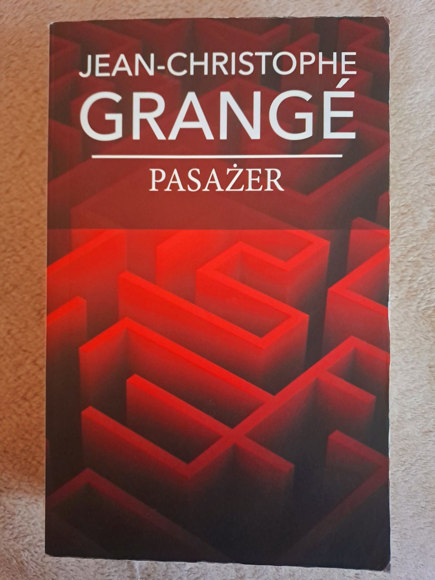 Książka "Pasażer", Jean Christophe Grange