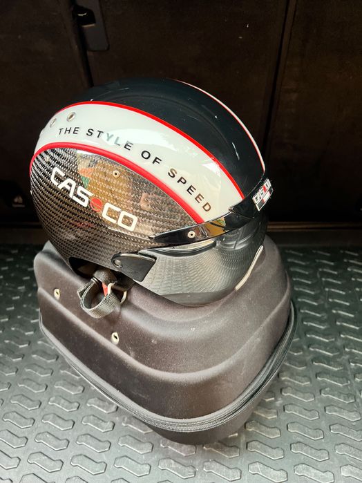 Kask czasowy Casco WARP, nowy tor, szosa, triathlon