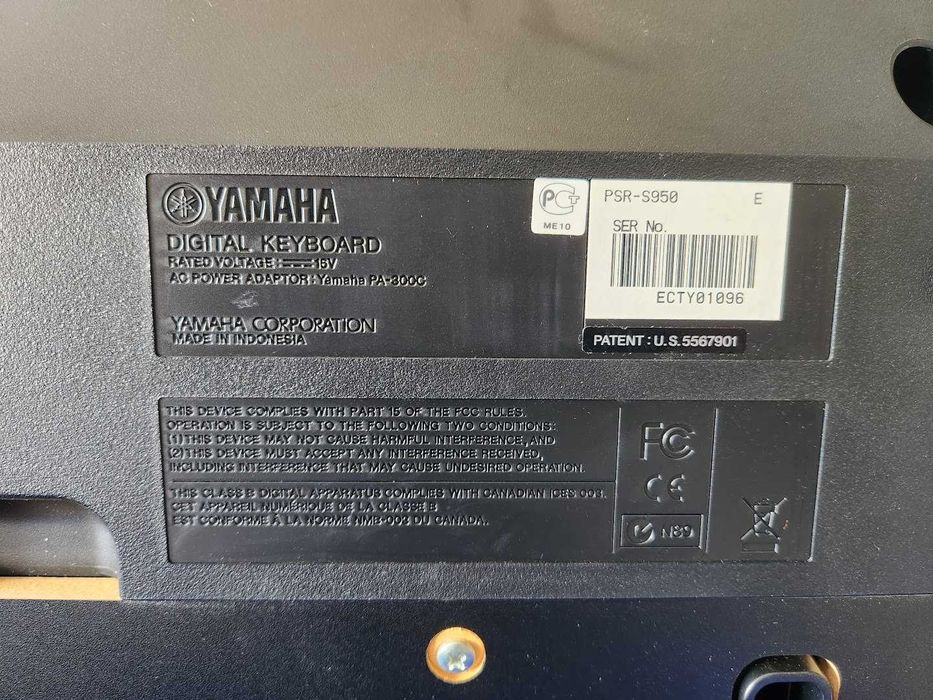 Синтезатор Yamaha PSR-S950